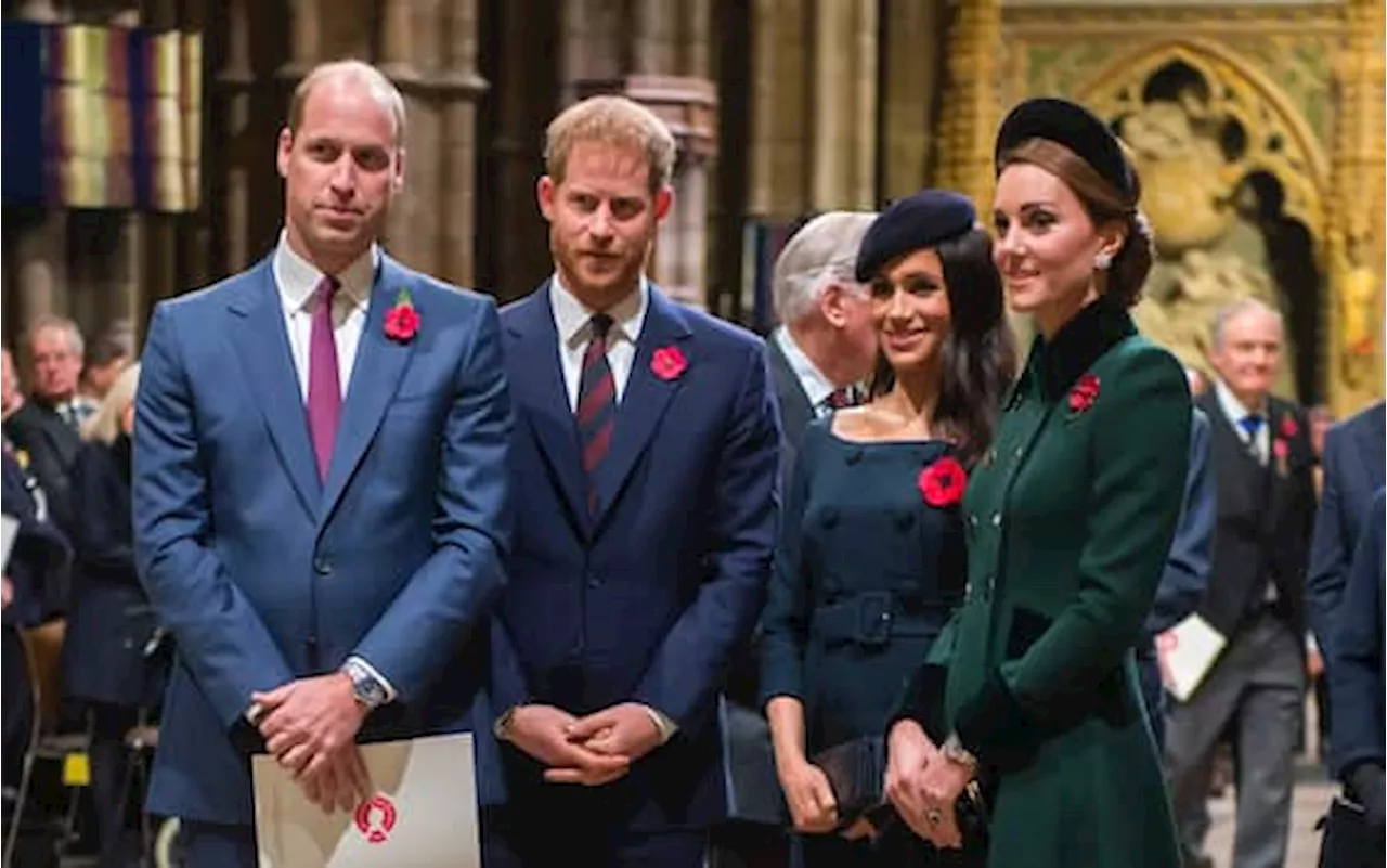 L'esperto dei reali: 'William vuole la pace con Harry ma Meghan rifiuta invito a Londra'