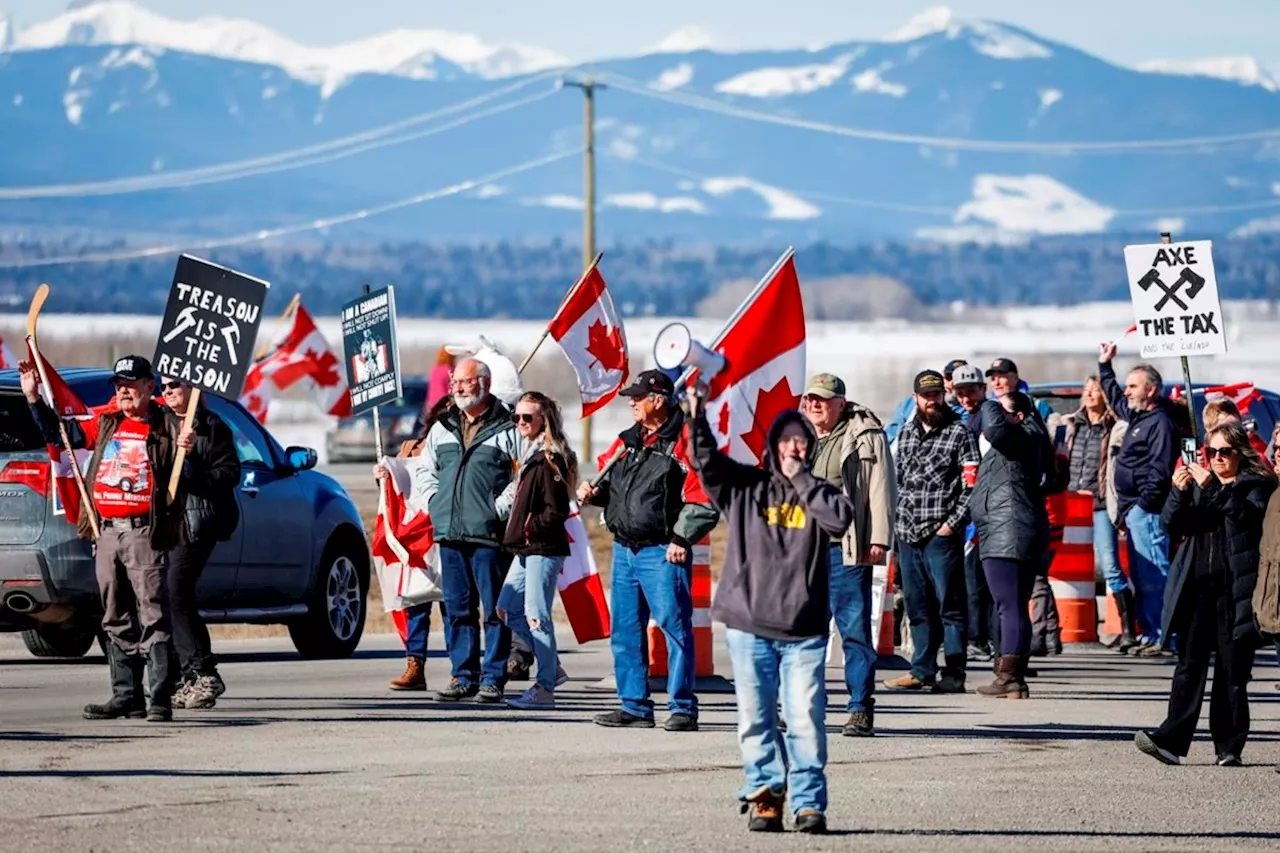 Protesters Cause Multi-Vehicle Crash in Alberta Carbon-Levy Protest