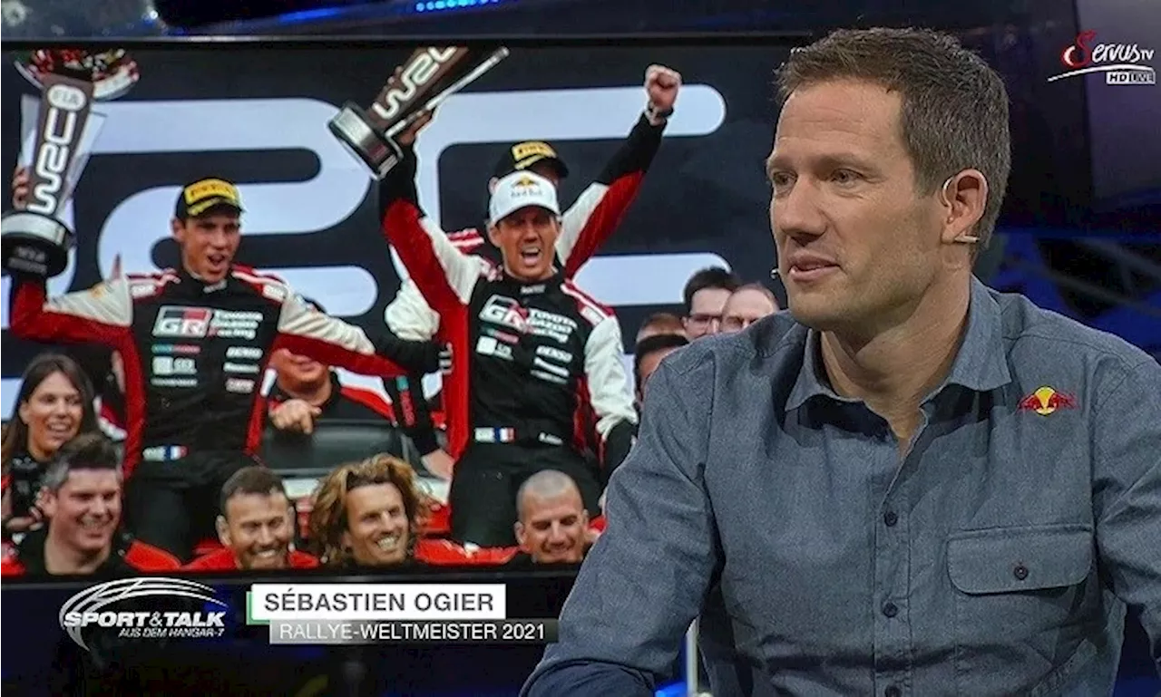 Achtfacher Champion Sebastien Ogier bei ServusTV