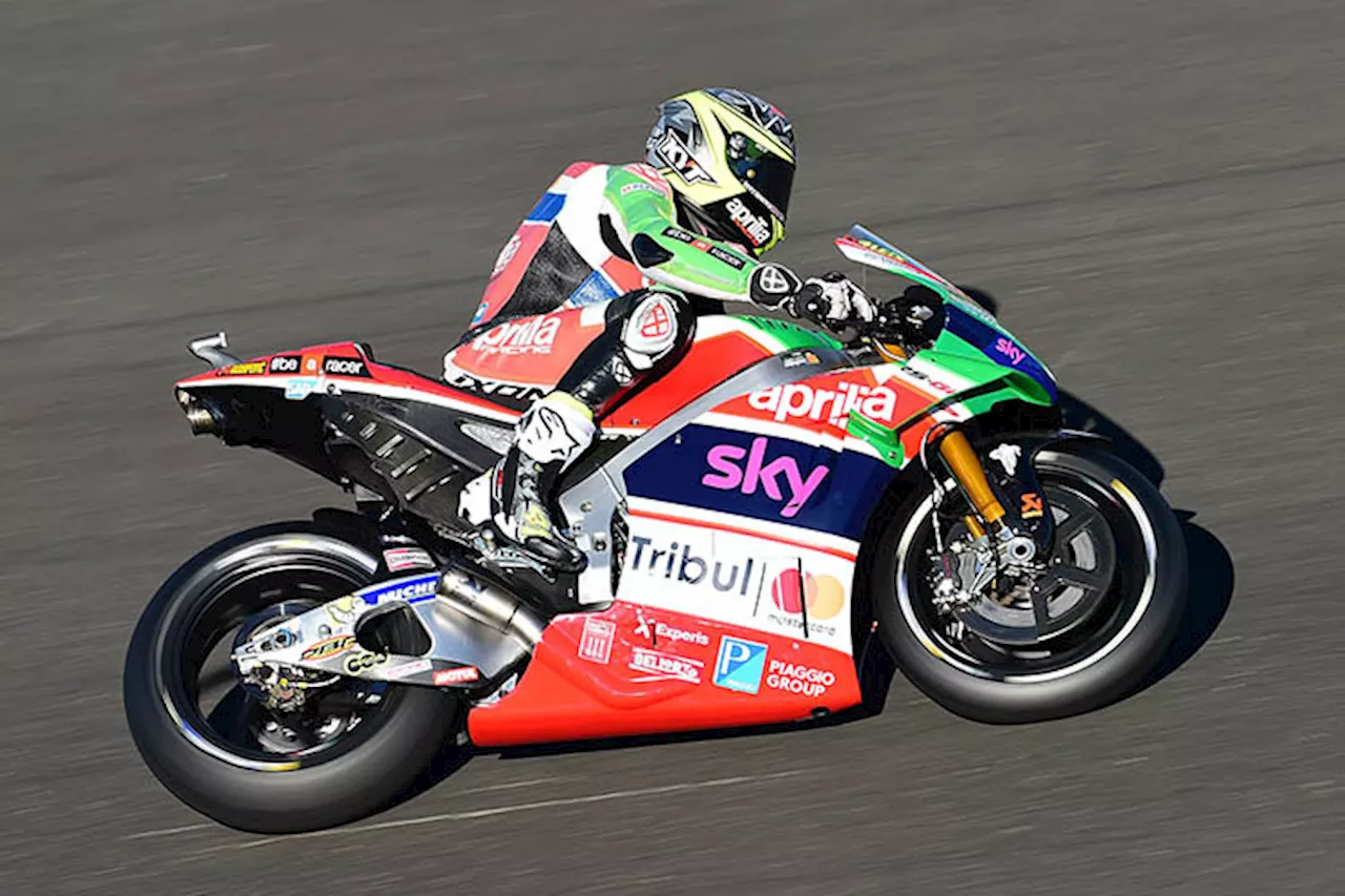 Aleix Espargaró (Aprilia): Sturz, Fieber & Platz 13