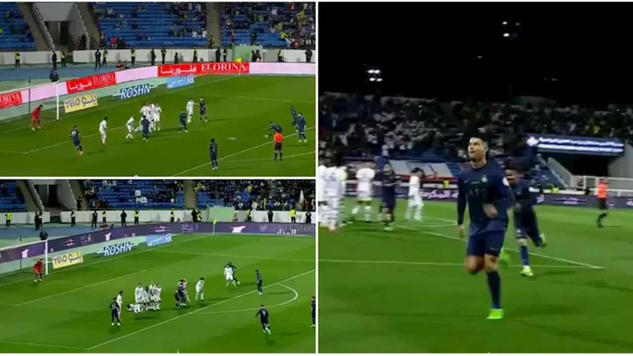 Cristiano Ronaldo scores two free-kicks in 10 minutes for Al Nassr including unstoppable strike