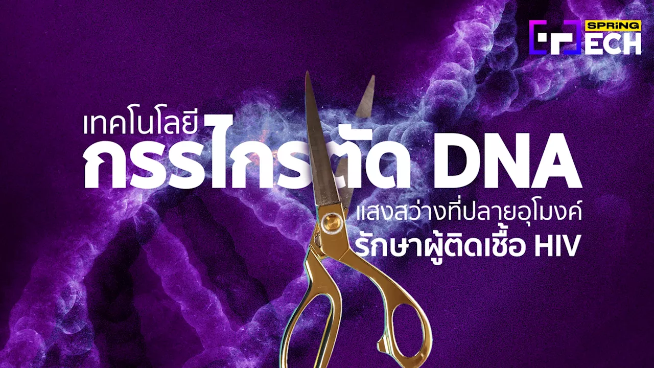 รู้จัก เทคโนโลยี กรรไกรตัด DNA หนึ่งในความหวังของผู้ติดเชื้อ HIV