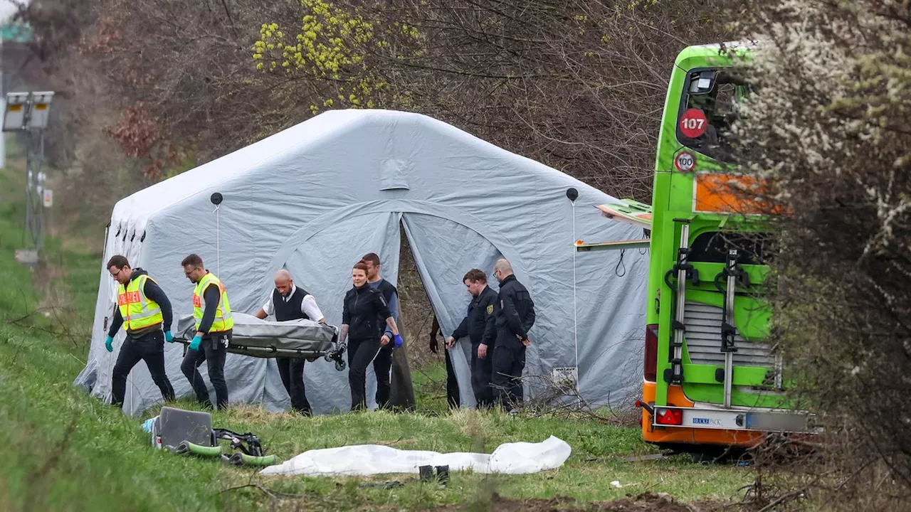 Busunglück auf der A9: Identität aller Toten geklärt