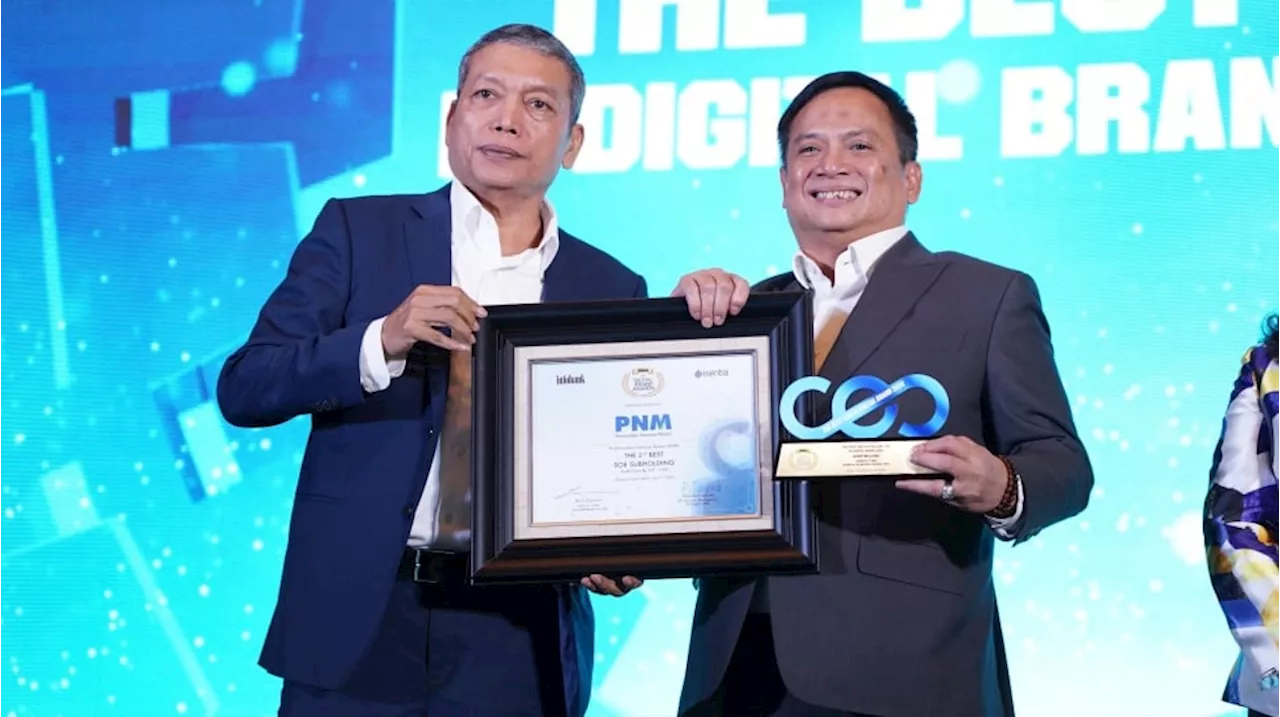 Dirut PNM Masuk Jajaran The Best Reputable CEO in Digital Platform 2024 dari Infobank