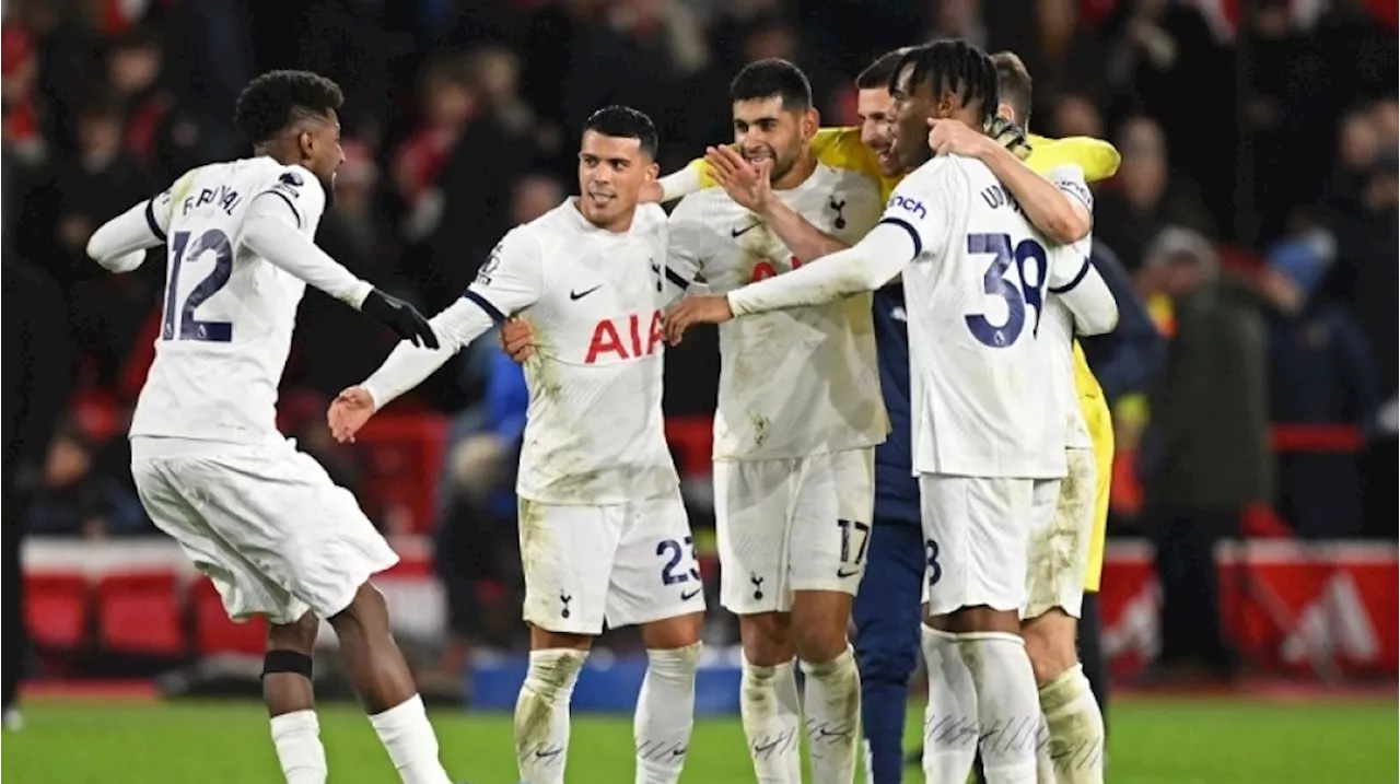 Hasil Lengkap Liga Inggris: Tottenham Ditahan West Ham, Fulham Dihajar Nottingham