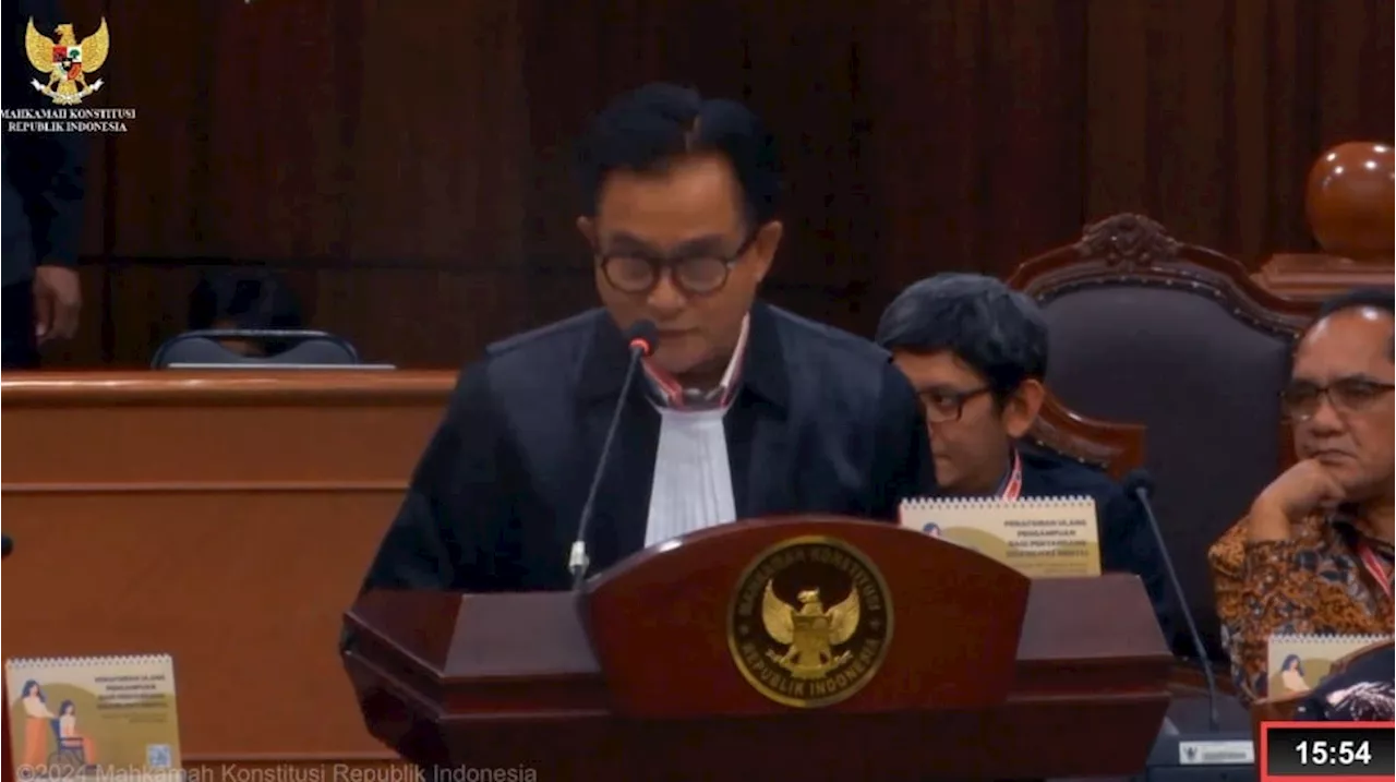 Yusril Ihza Mahendra Tak Menampik Putusan MK yang Buat Gibran Jadi Cawapres Problematik