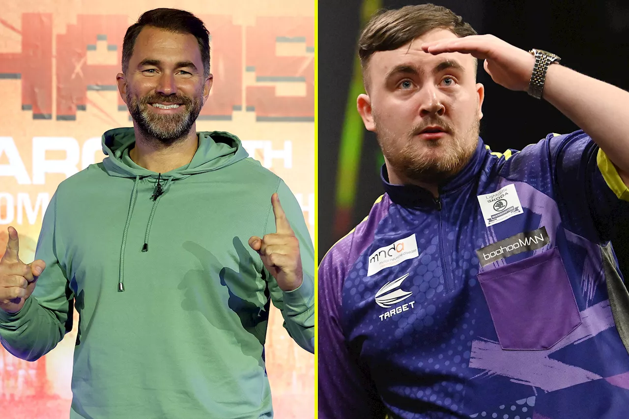 Eddie Hearn details ‘unbelievable’ viewing figures for darts since Luke Littler burst onto the scene...