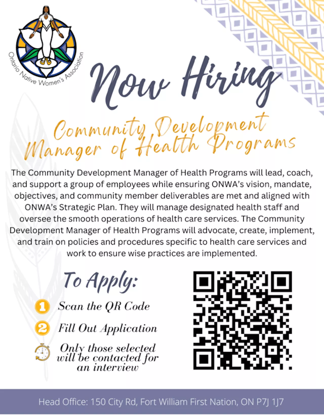 Community Development Manager of Health Programs