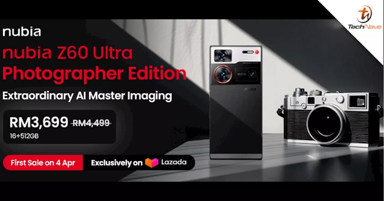 Nubia Releases Photographer Edition of nubia Z60 Ultra in Malaysia