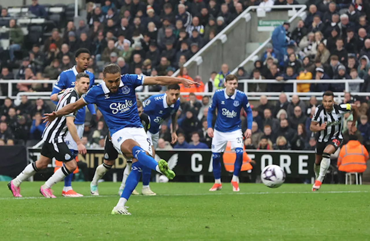 Dominic Calvert-Lewin denies Newcastle victory as Everton's winless run continues