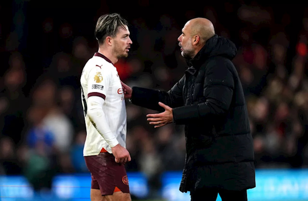 Guardiola suggests ego responsible for confrontation with Grealish