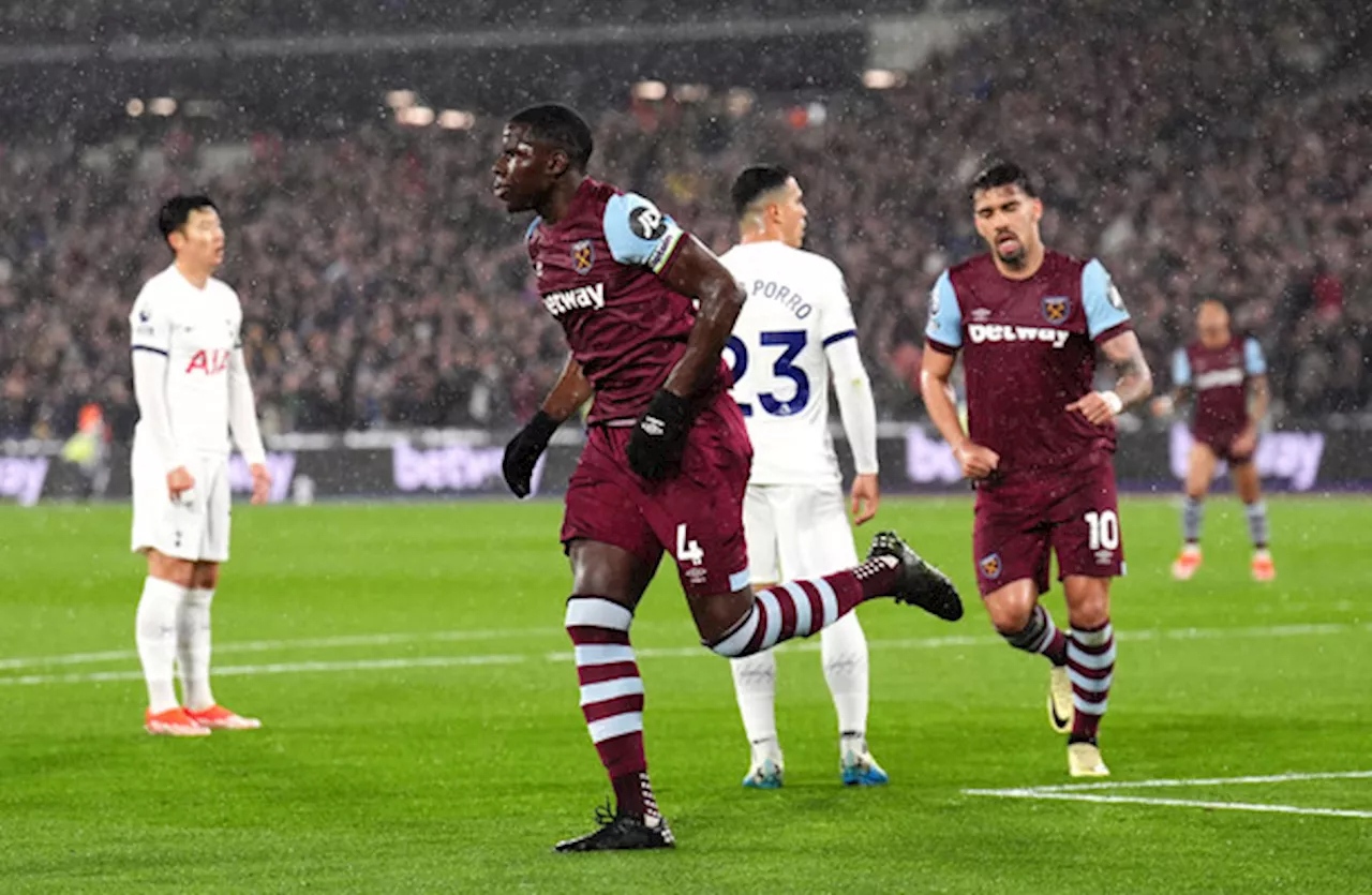 Spurs slip up in top-four race with draw at West Ham