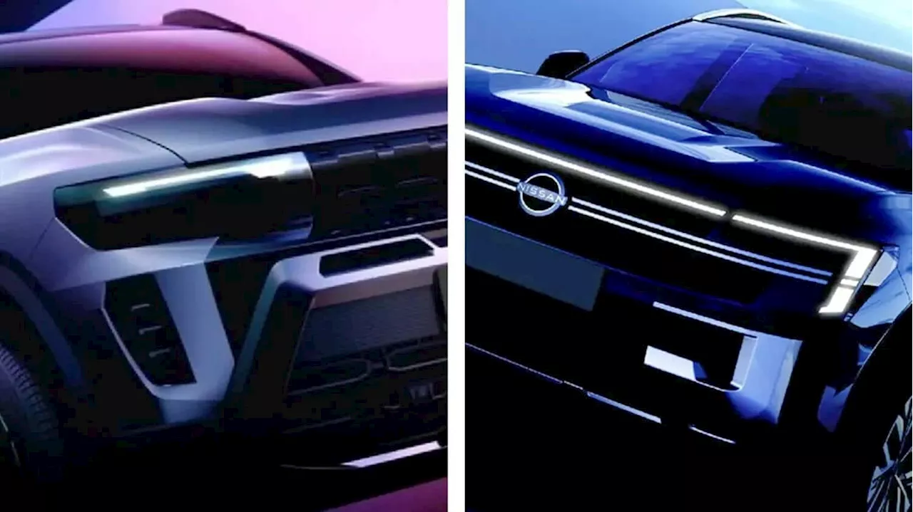 Dacia derived pair of new Nissan SUVs teased before 2025 reveal