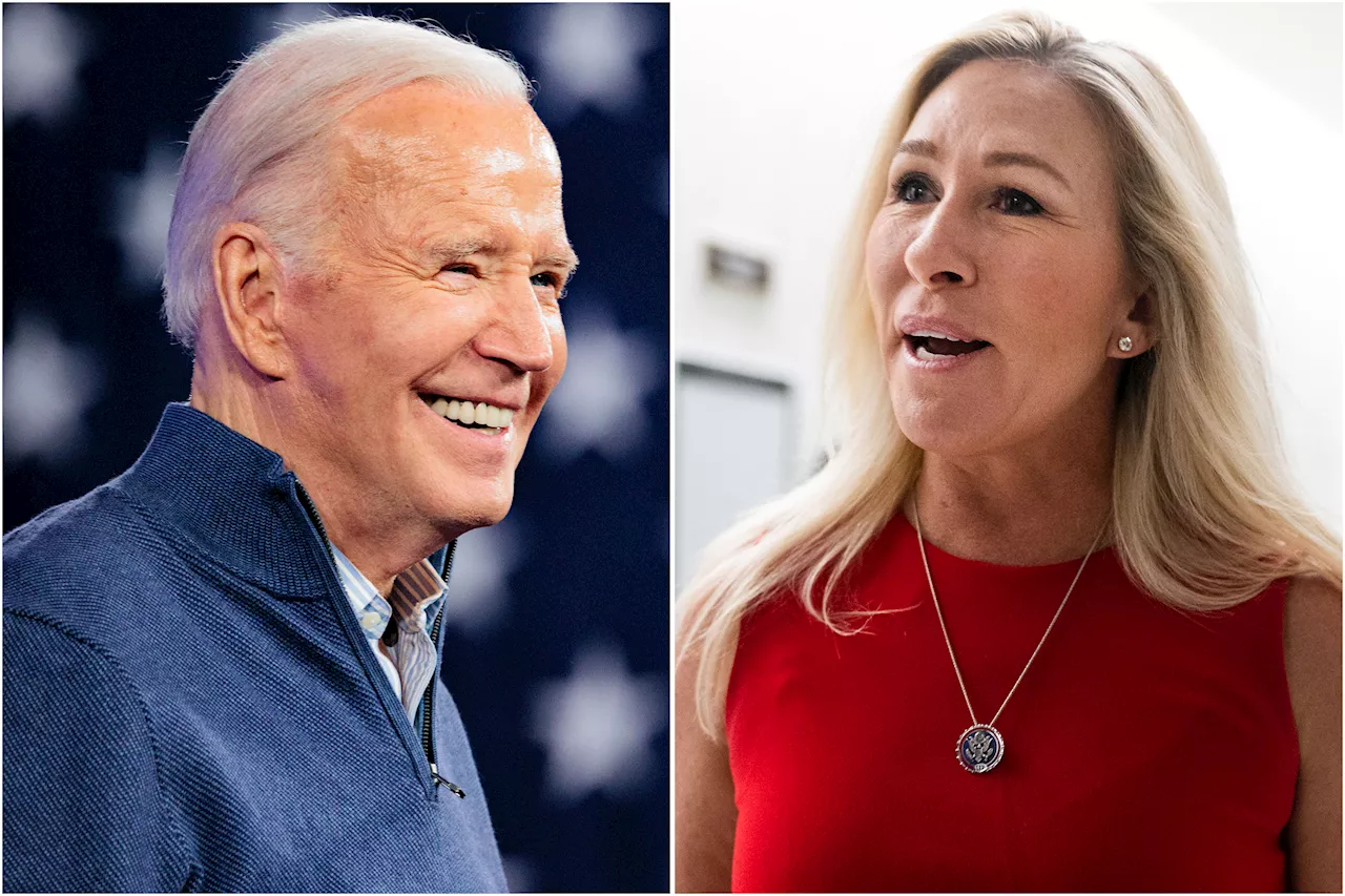 How Marjorie Taylor Greene Became a Biden Campaign Punchline