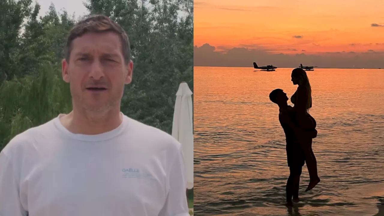 Chanel Totti, critiche per la foto con il fidanzato alle Maldive: il commento di papà Francesco