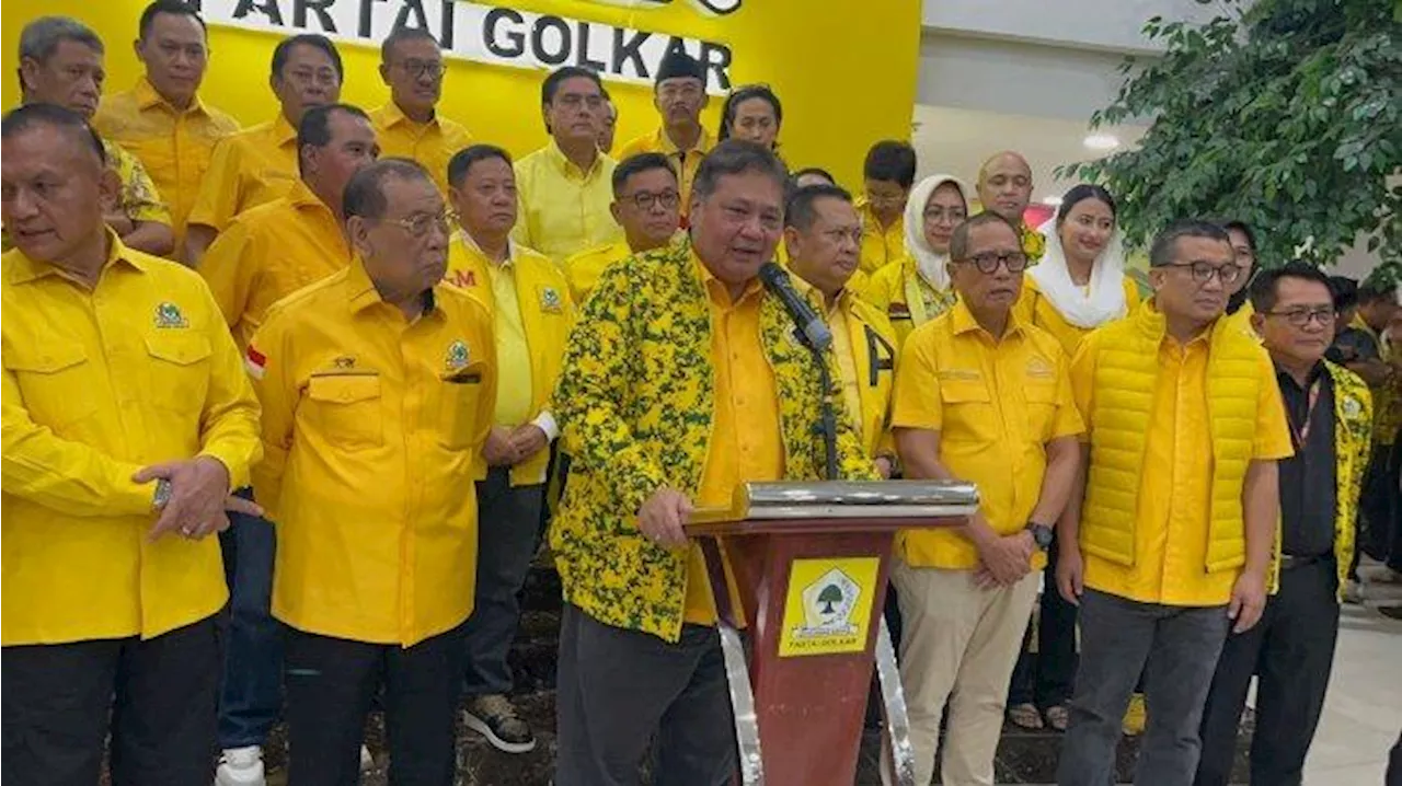 Suara Melonjak di Pileg 2024, Ketua Bidang Ormas Golkar Dukung Airlangga Terpilih Aklamasi