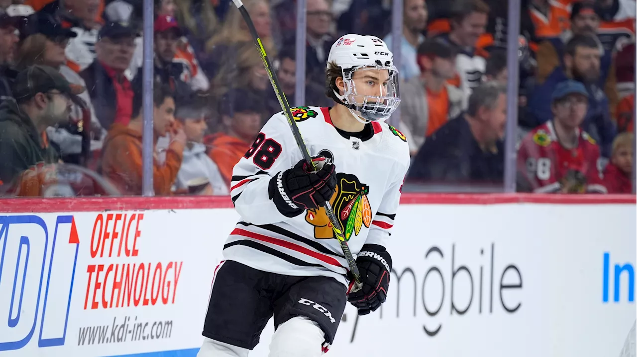 Blackhawks centre Bedard named NHL rookie of the month for March