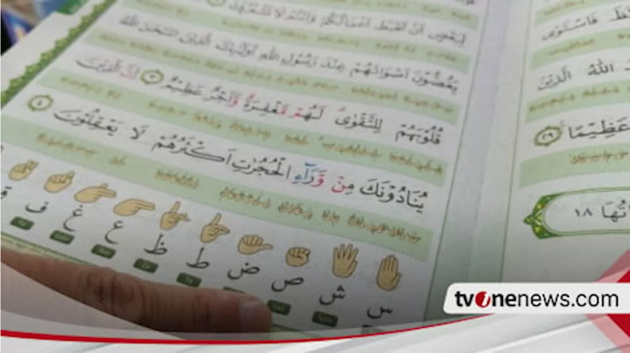 Al Quran Bahasa Isyarat Bakal Diperbanyak, Kerja Sama Kemenag-Arab Saudi