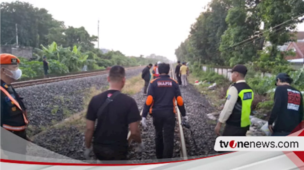 Pria Tanpa Identitas Meninggal Usai Tertabrak Kereta Api di Perlintasan Tanpa Palang Semarang