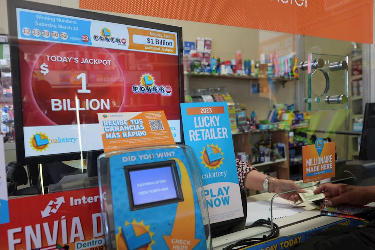 Powerball: mira los números ganadores del sorteo del 1 de abril, con un premio mayor de $1,000 millones