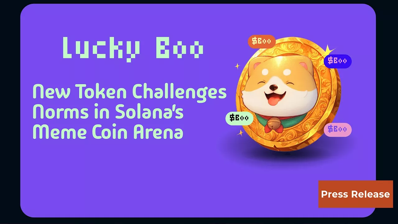 Rising Star: Lucky Boo Token Challenges Norms in Solana's Meme Coin Arena