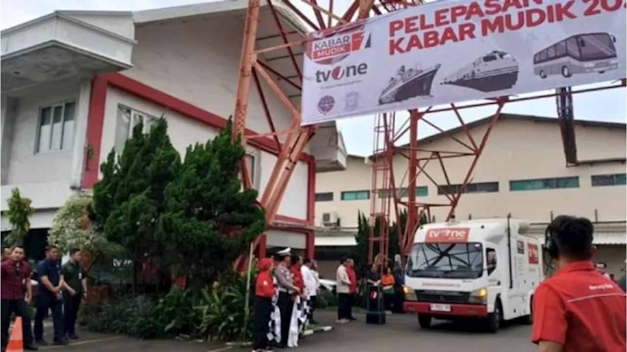 Menhub Lepas Tim Mudik tvOne 2024: Ini Energik, Selamat Bertugas!