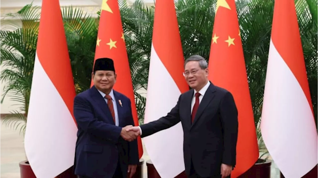 Temui PM Li Qiang, Prabowo Bahas Penguatan Kerja Sama RI-Tiongkok