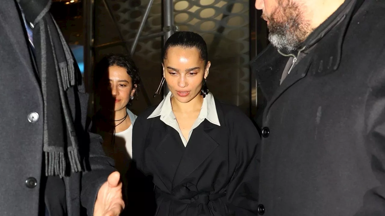 Zoë Kravitz Test Drives the She Trend of the Season