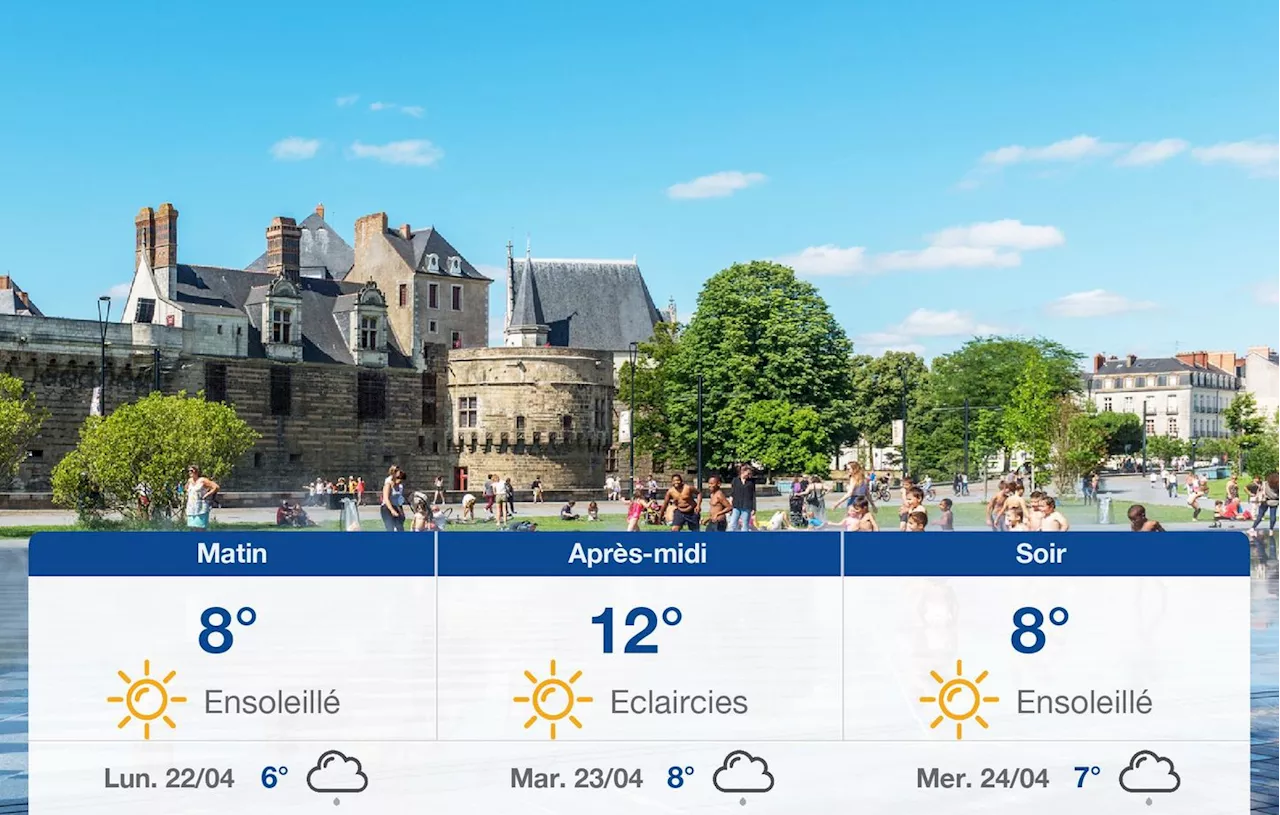 Météo Nantes: prévisions du dimanche 21 avril 2024