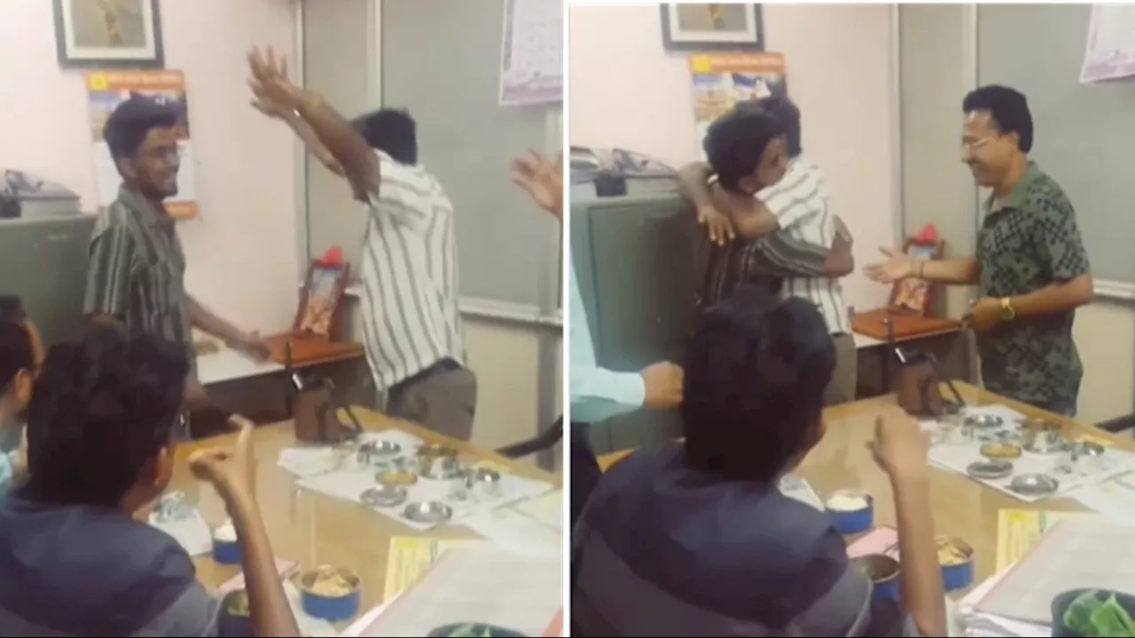 'कोई बड़ा अधिकारी आए तो...', UPSC क्लीयर कर पापा के ऑफिस पहुंचा बेटा, VIDEO