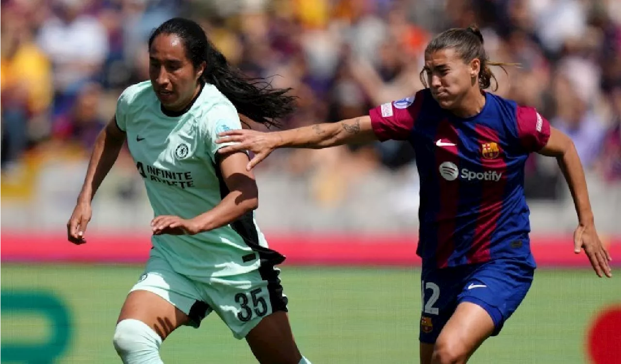 Chelsea y Mayra Ramírez hicieron la hazaña: Barcelona perdió invicto