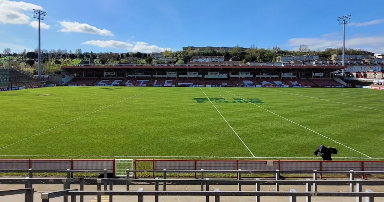 Derry vs Donegal LIVE score updates as message is sprayed on Celtic Park pitch before throw-in