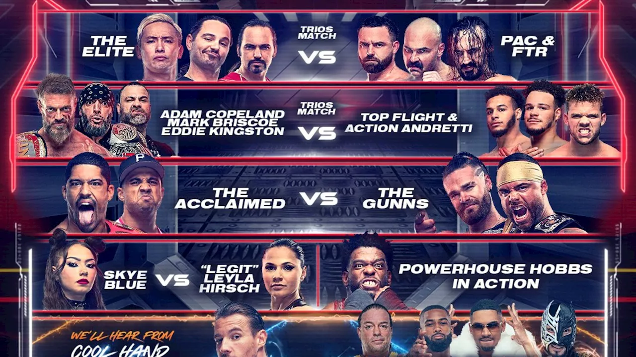 AEW Collision and AEW Rampage Preview: An Audacious AEW Overload