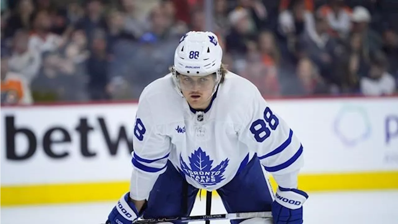 Nylander's status for Maple Leafs' playoff opener against Bruins remains unclear