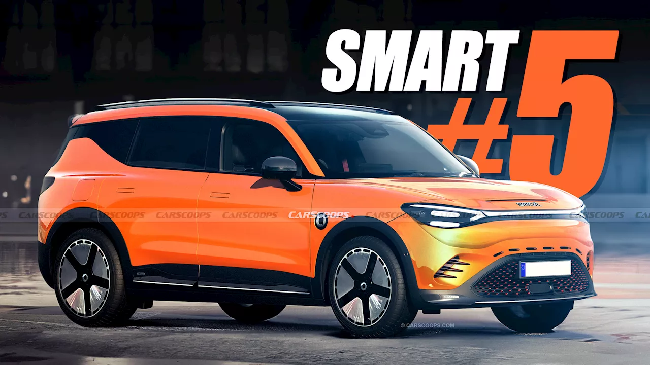 2025 Smart #5 EV: This Is What The Production SUV Will Look Like