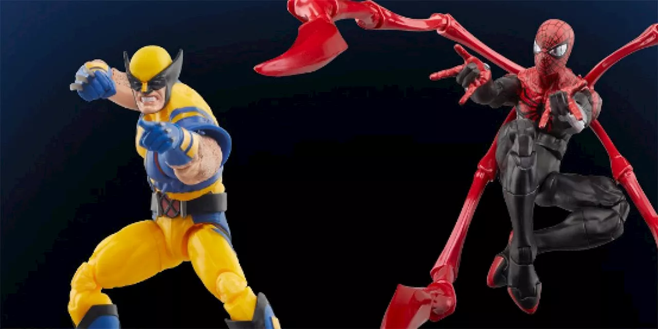 New Wolverine & Spider-Man Marvel Legends Figures Charge Into Battle