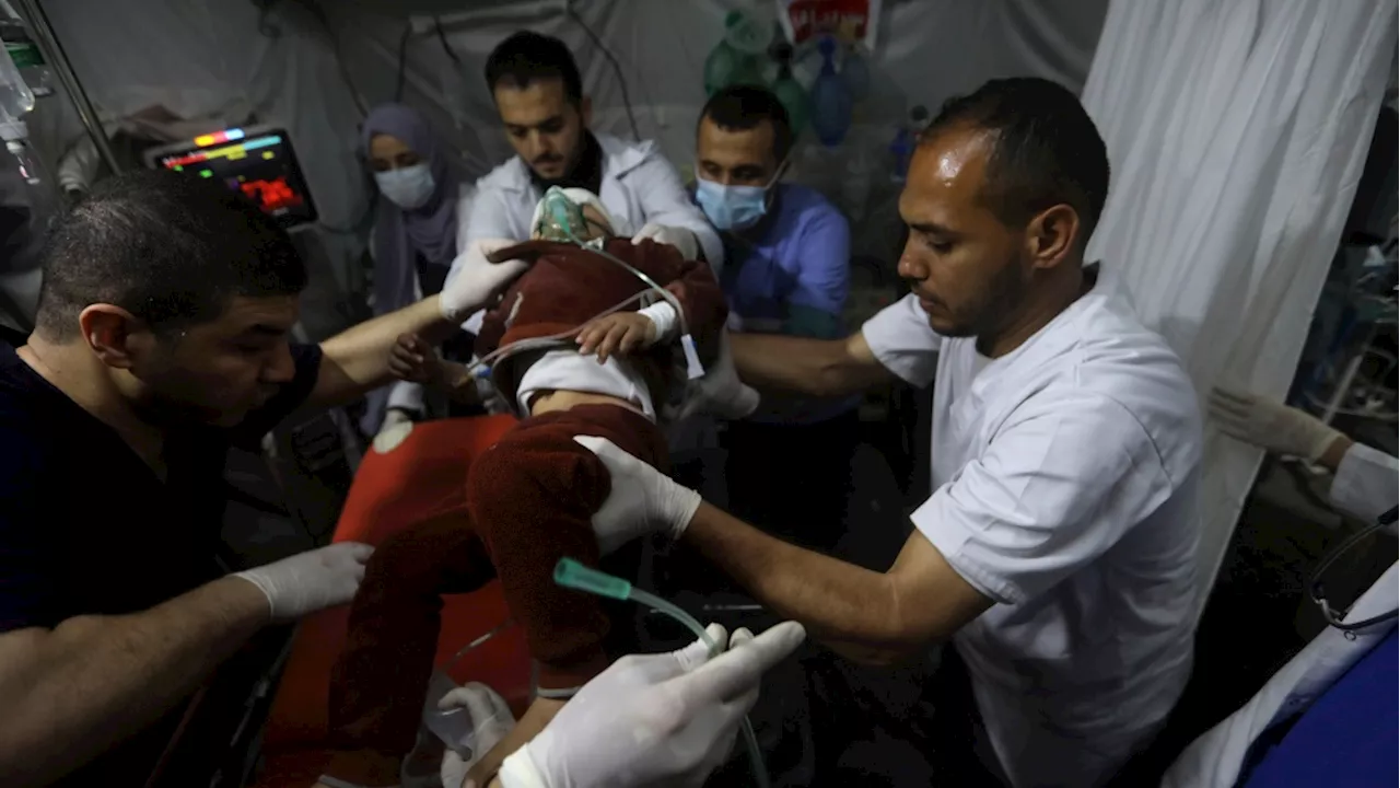 Israeli airstrike in southern Gaza city of Rafah kills at least 9 Palestinians, including 6 children