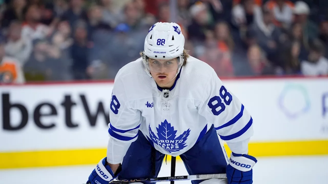 Nylander's status for Maple Leafs' playoff opener against Bruins remains unclear