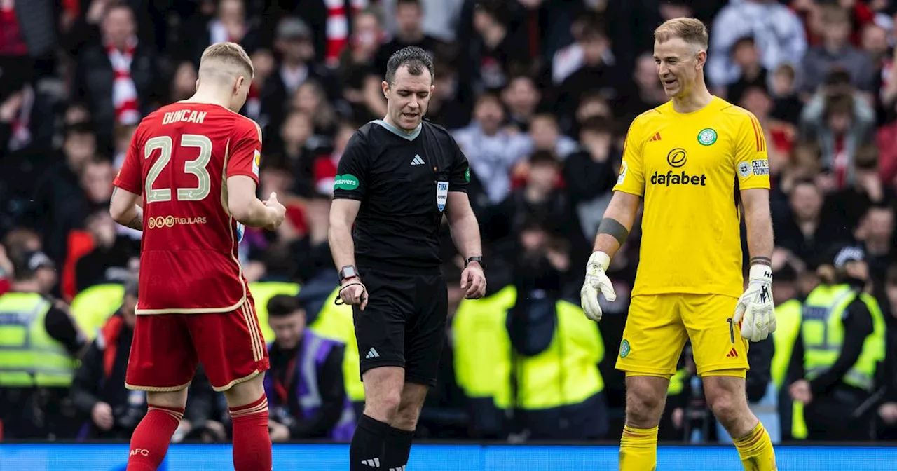 Peter Leven gets Aberdeen penalty confirmation as Joe Hart mind games work