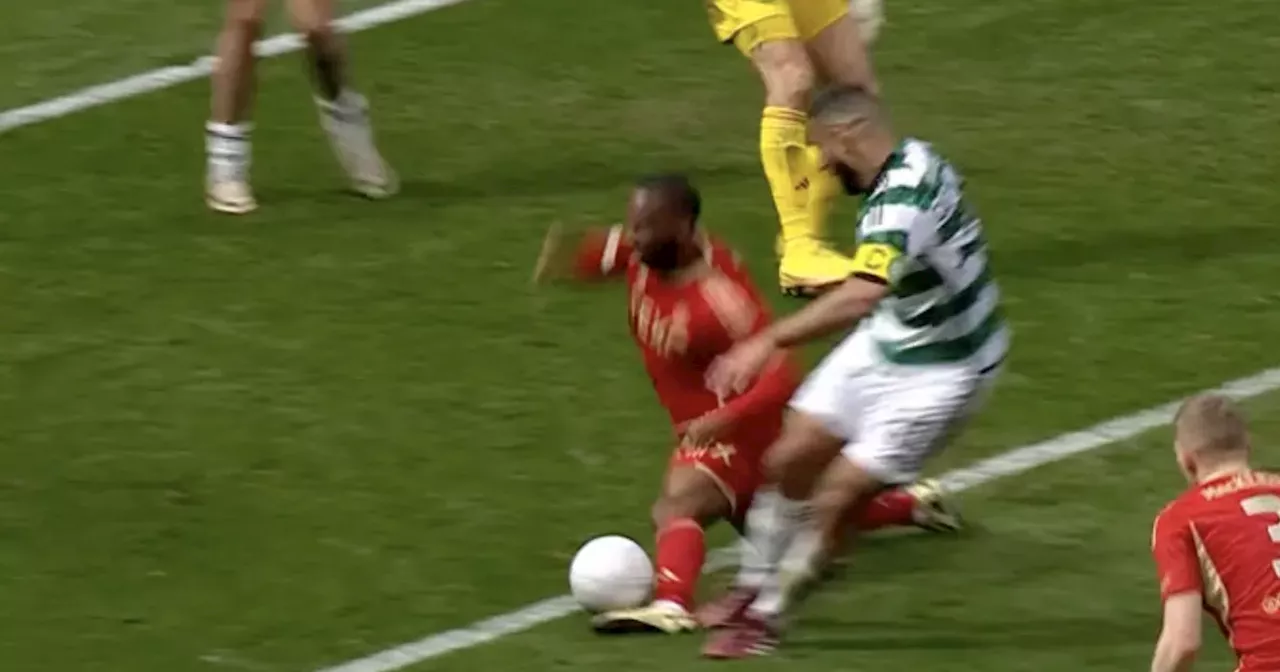 Pundits baffled as Celtic survive Aberdeen penalty call