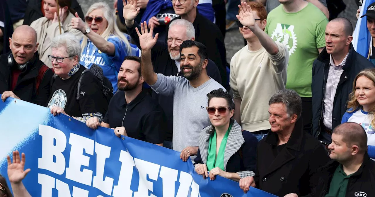 Thousands attend Scottish independence rally in Glasgow