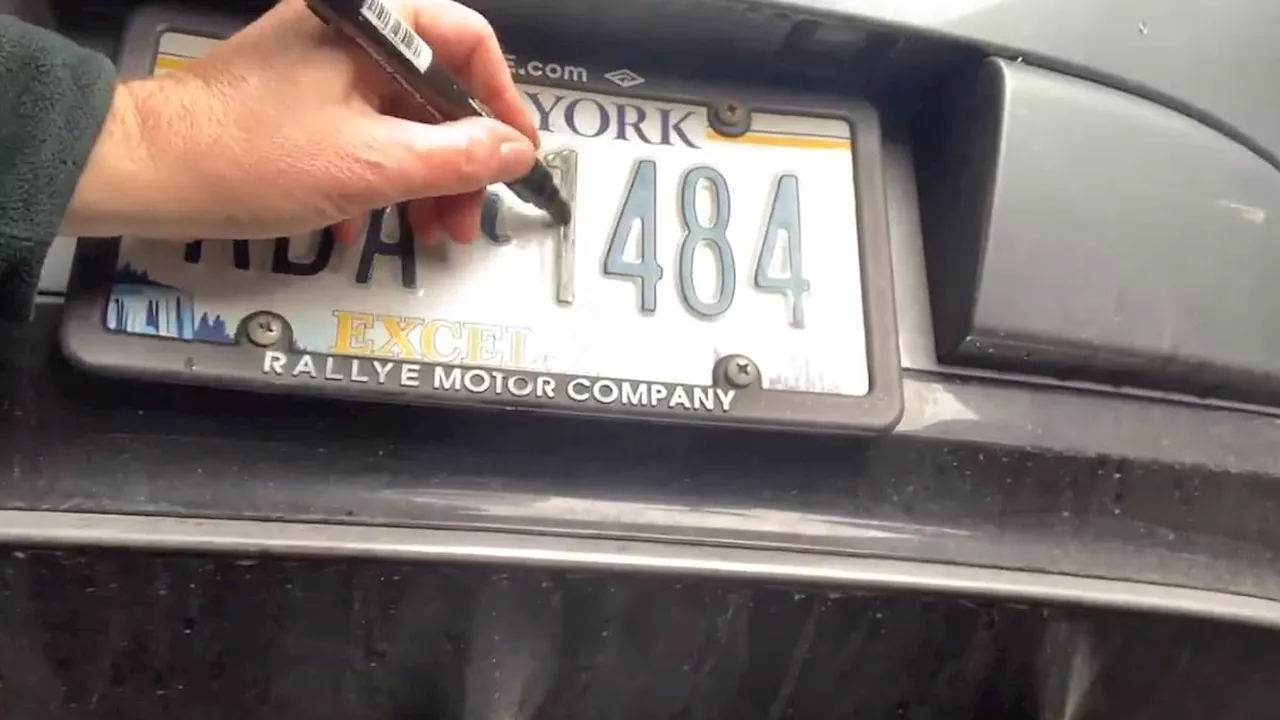 Man exposing toll-dodging license plate cheats and their sneaky tricks