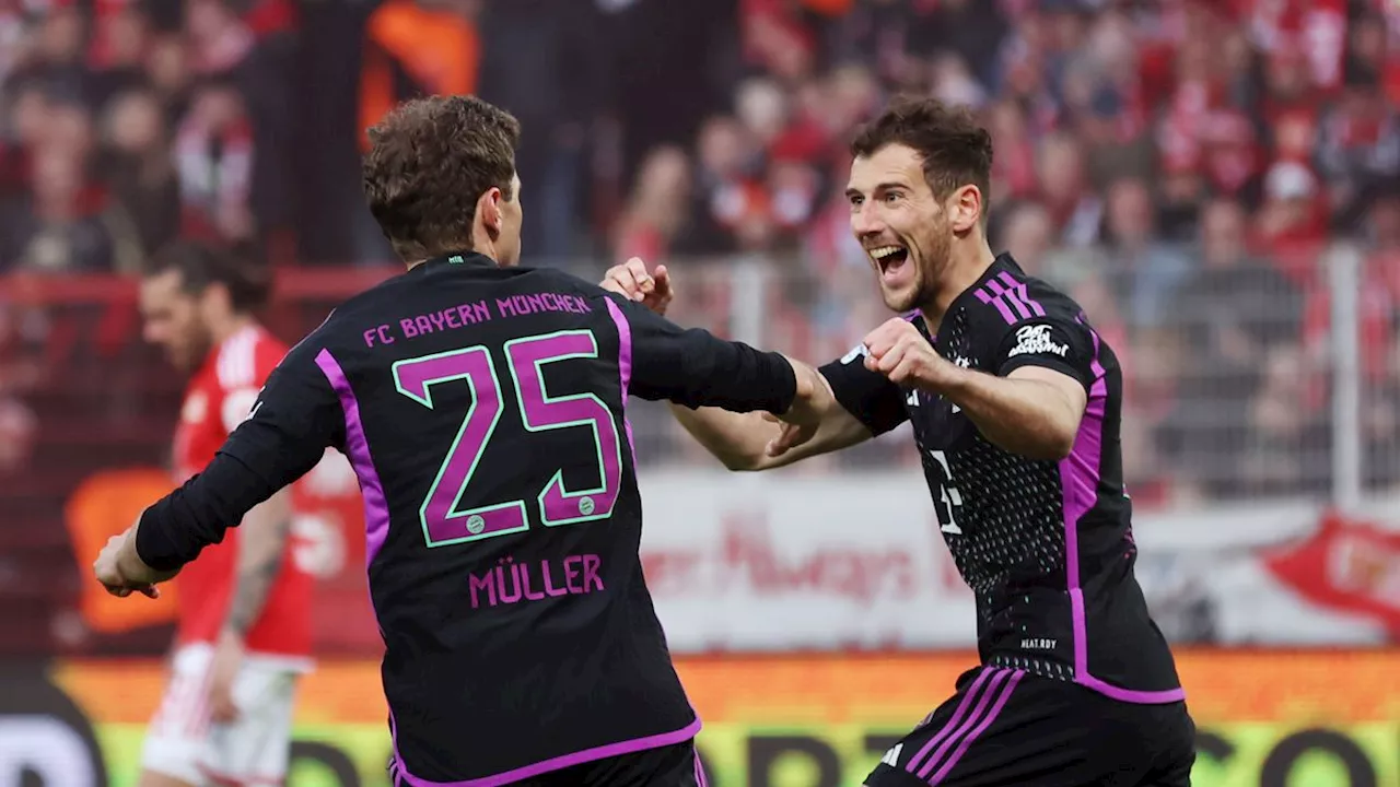 Fußball-Bundesliga: Doppelpack Müller, starker Goretzka – Bayern gewinnen mühelos bei Union