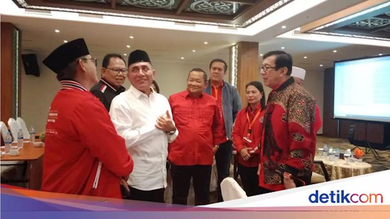 Edy Rahmayadi Ambil Formulir Pendaftaran Pilgub Sumut ke PDIP