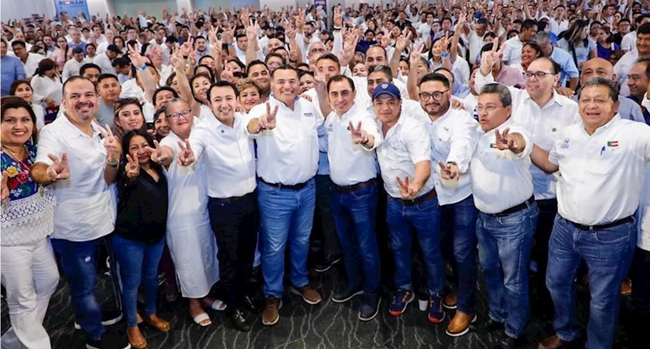 Presenta Renán Barrera su equipo ciudadano para promover unidad Yucateca y defender el voto estatal