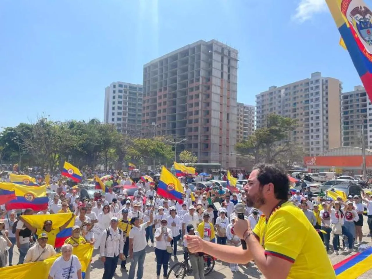 Marcha del domingo contra Petro arrancará a las 8 a.m. en Barranquilla