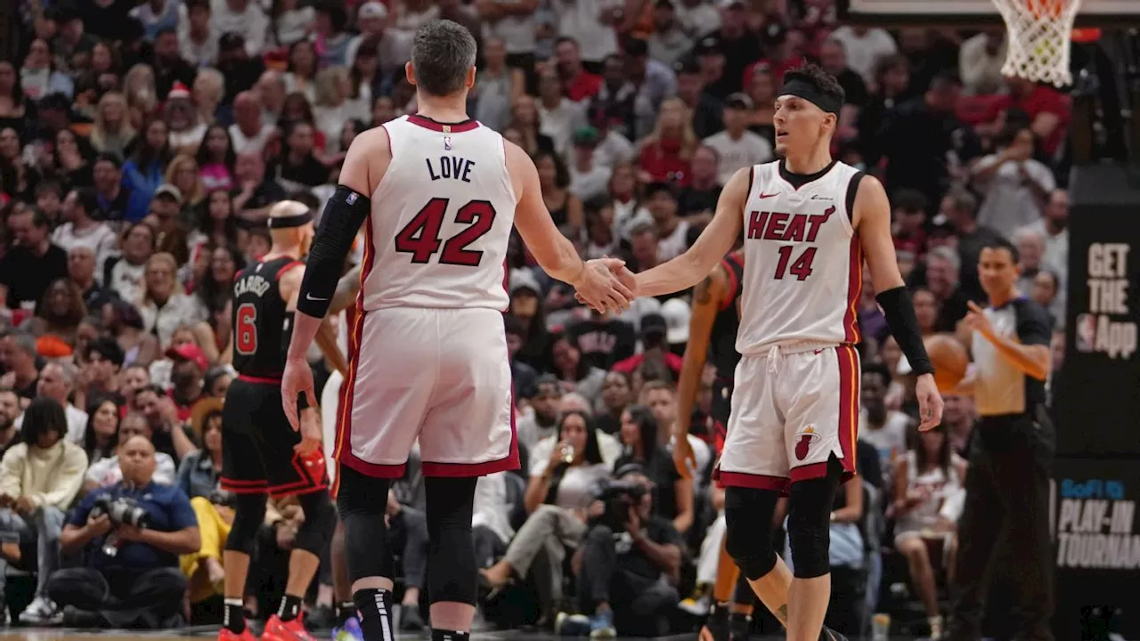 Heat hammer Bulls in NBA play-in game, secure 8-seed in East