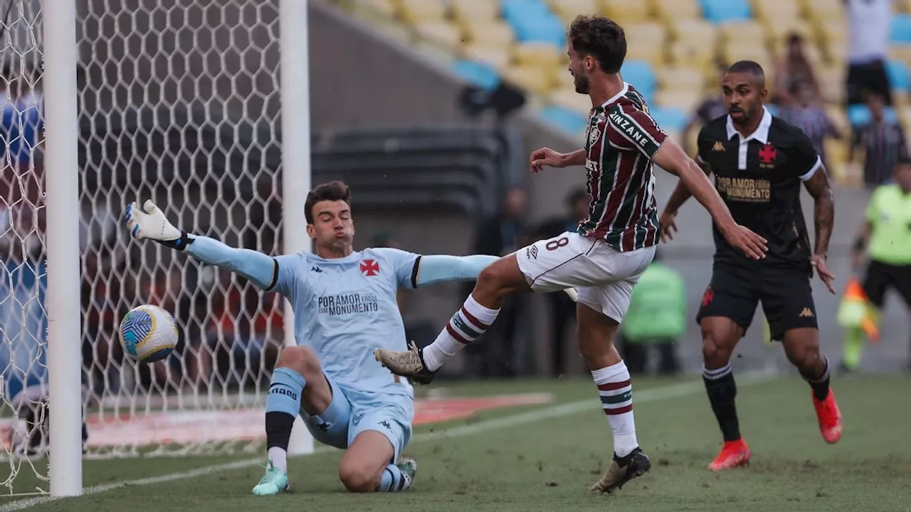 Fluminense bate Vasco em jogo agitado no Maracanã e vence a 1ª no Brasileirão