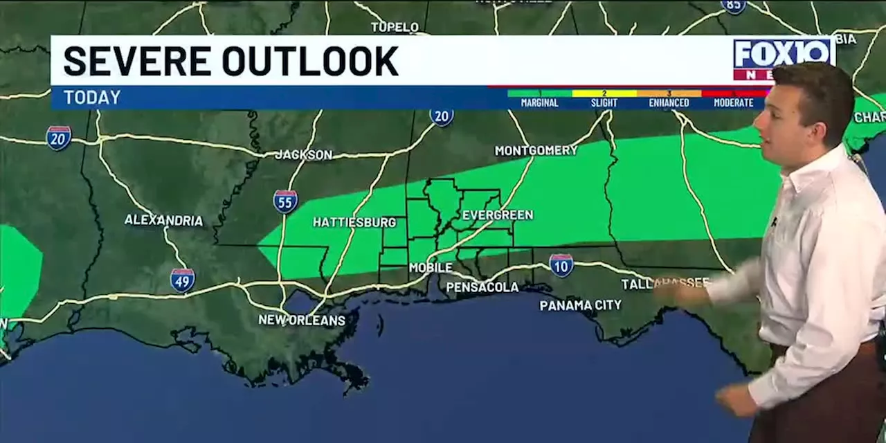 Scattered afternoon thunderstorms possible on Saturday