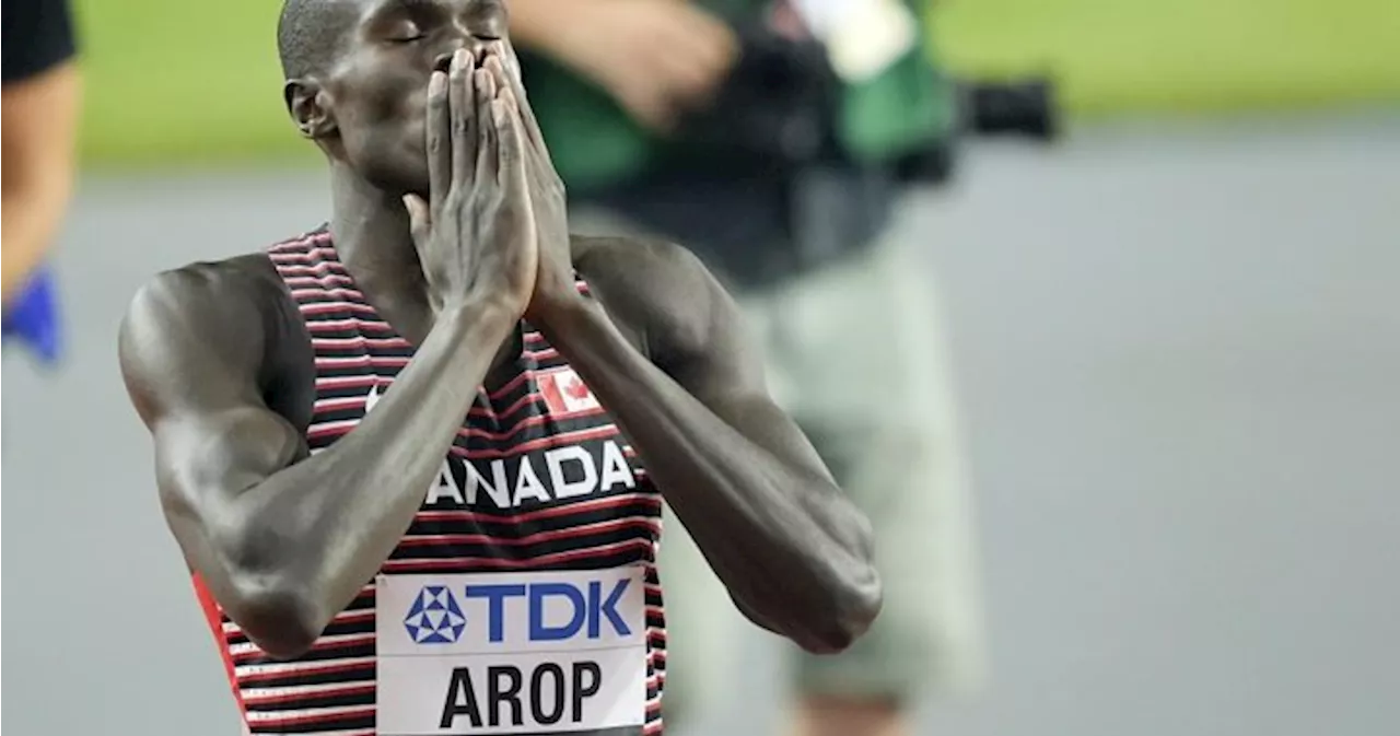 Edmonton’s Marco Arop wins men’s 800 metres in Diamond League opener